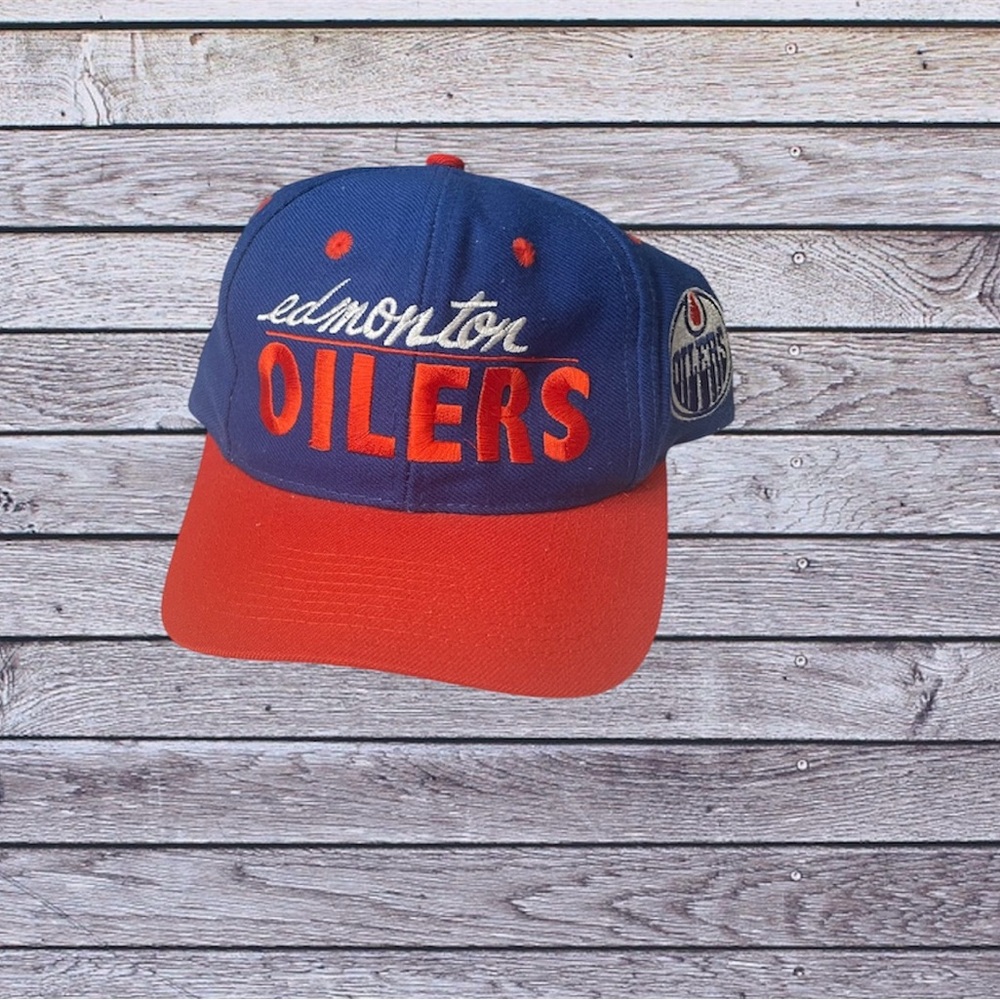 Edmonton oilers vintage SnapBack hat